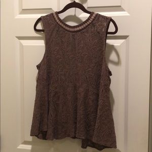 Free People Lace Top